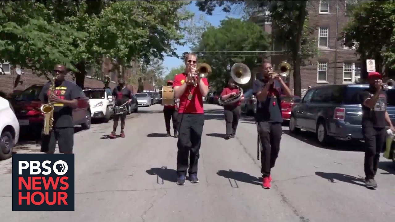 A St. Louis band brings music to the streets during social distancing