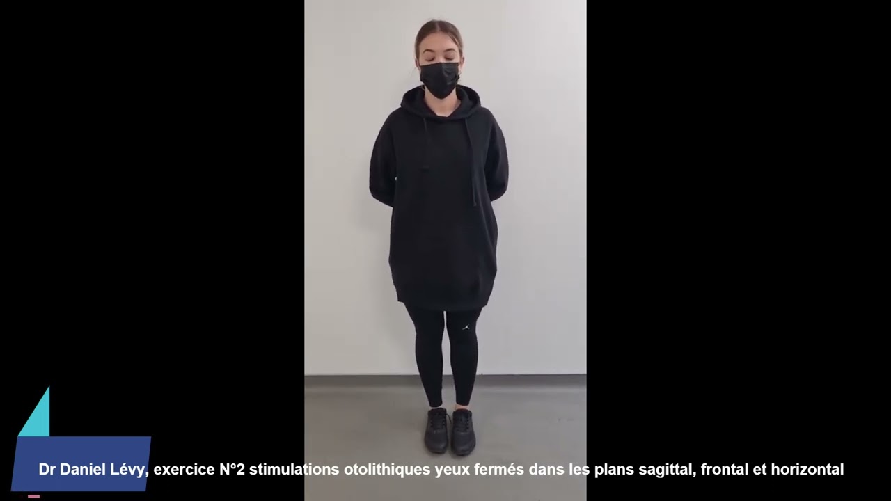 Exercice N°2 stimulations otolithiques yeux fermés