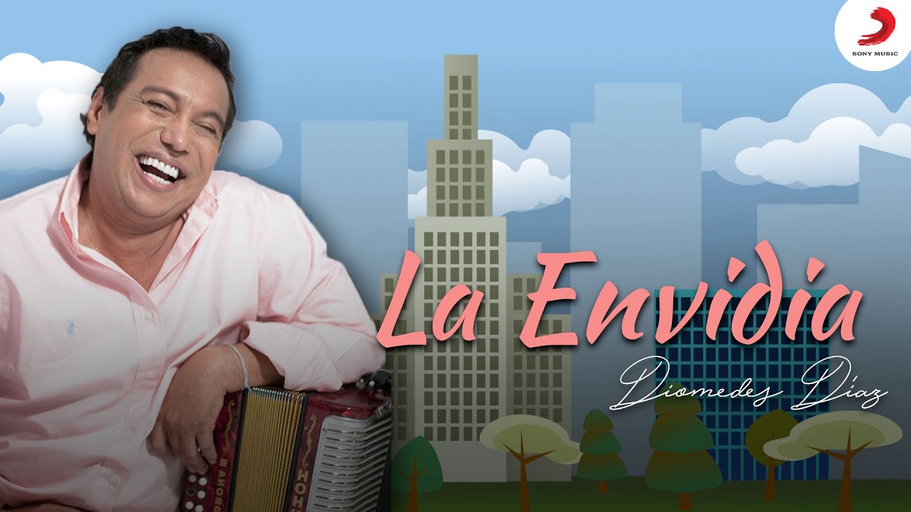 Diomedes Díaz - La Envidia  (Letra Oficial)