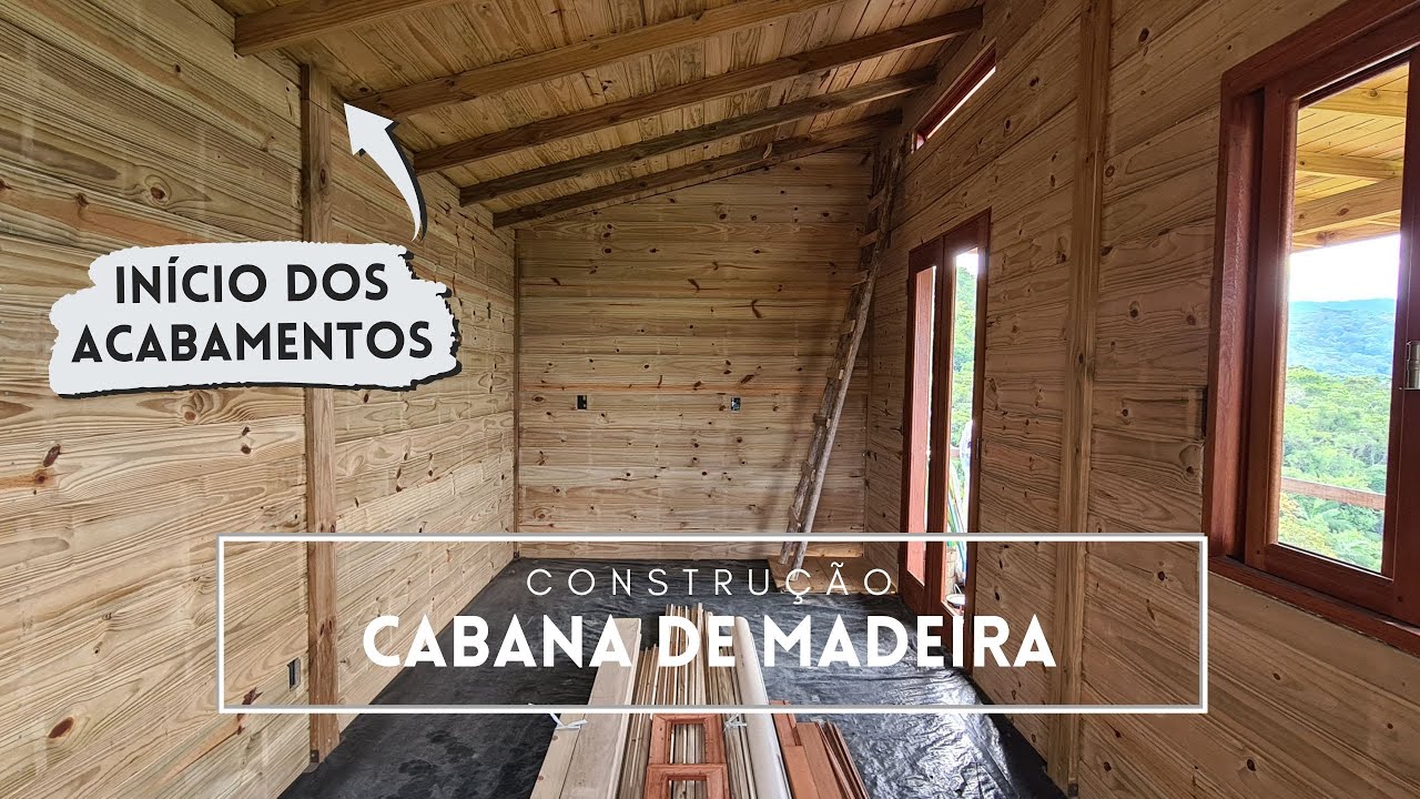 CABANA DE MADEIRA I Acabamentos I Massa de Serragem I Organização – SZ#38 CM#25