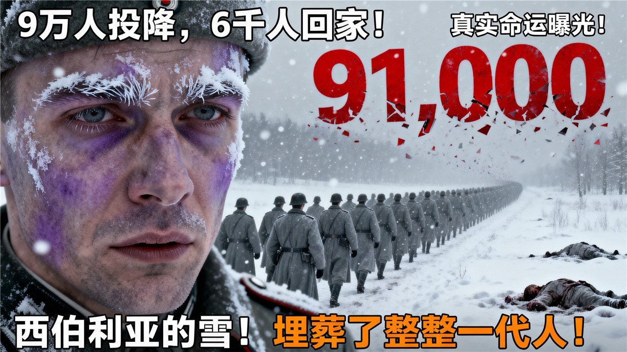 91,000人投降，6,000人回家：斯大林格勒战俘的真实命运