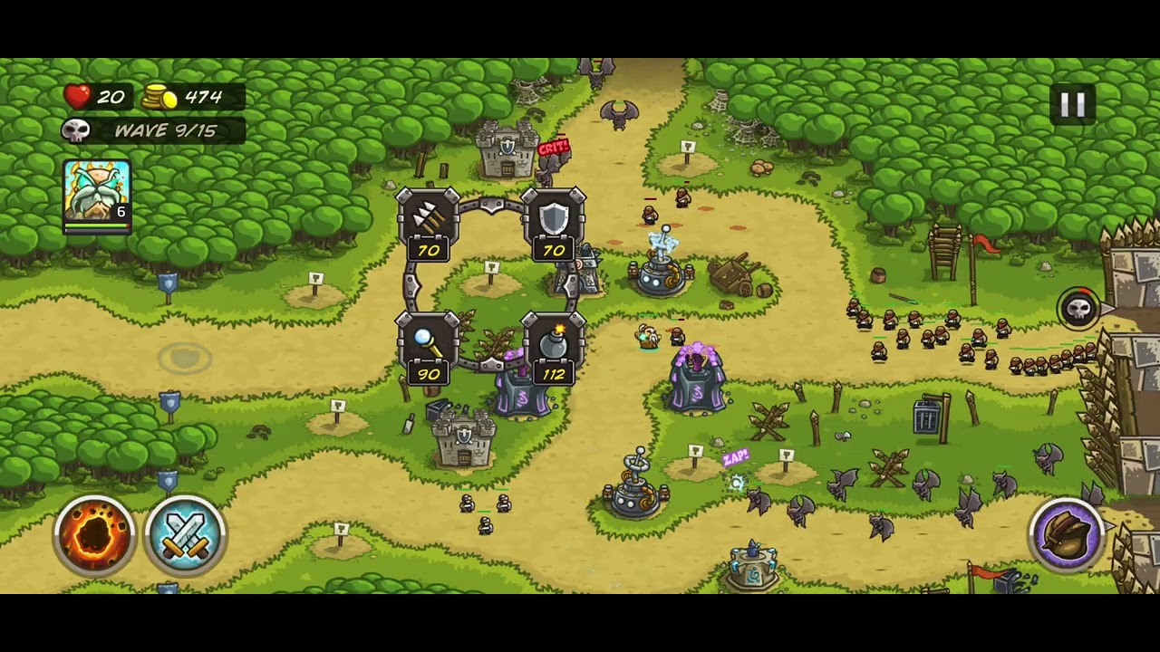 Kingdom Rush: KINGPIN BOSSFIGHT on impossible difficulty 