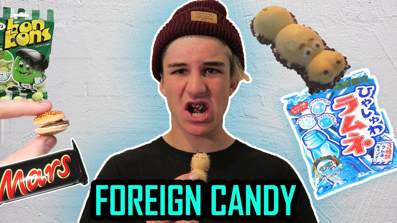 AMERICAN TRYING FOREIGN CANDY!