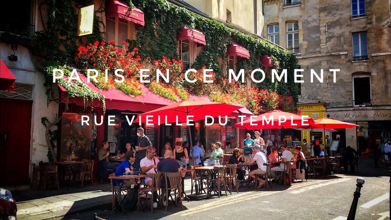 WALK IN PARIS ( RUE VIEILLE DU TEMPLE 