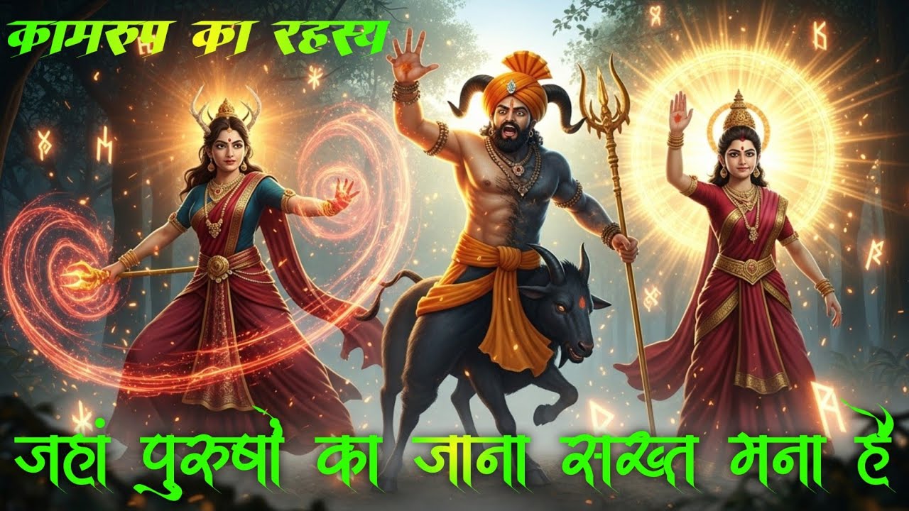 कामाख्या देवी का रहस्य | कामरूपर का हस्य | तिरिया राज का काला जादू #horror #story