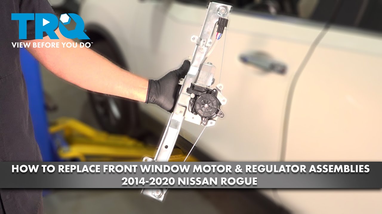 How to Replace Front Window Motor & Window Regulator Assemblies 2014-2020 Nissan Rogue