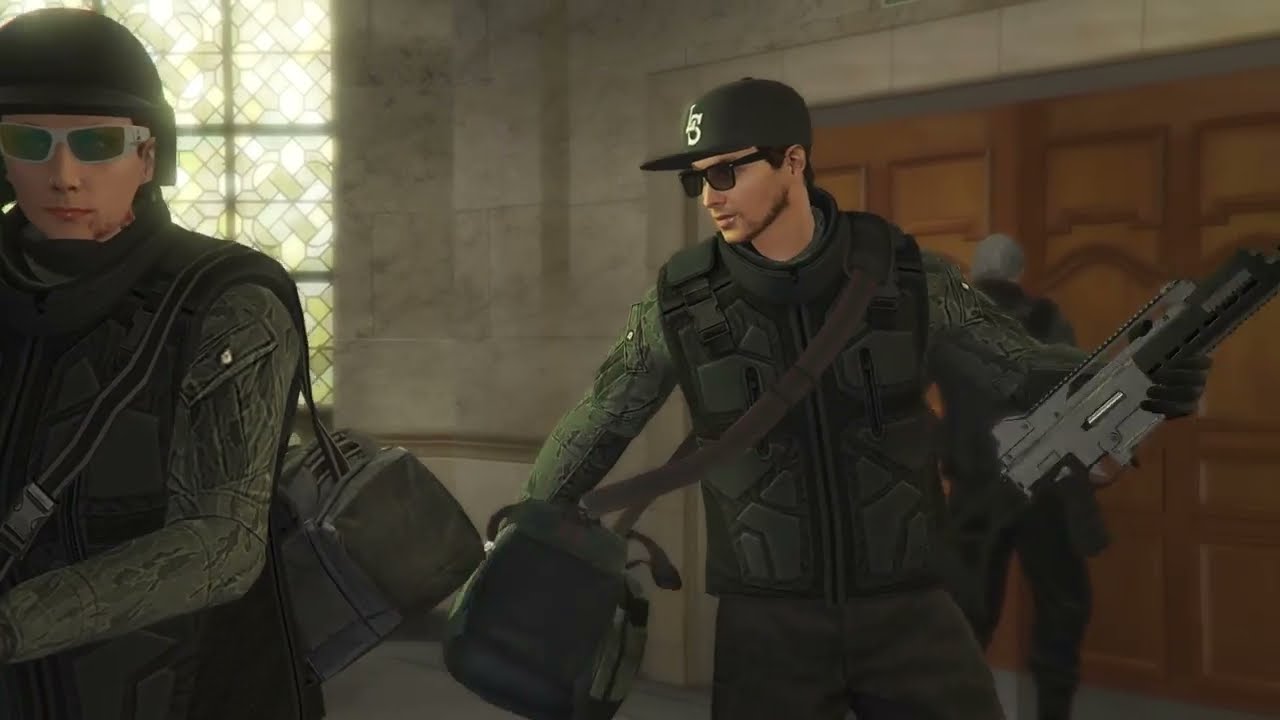 Grand Theft Auto Online Heist - The Pacific Standard Job Heist Gameplay Finale