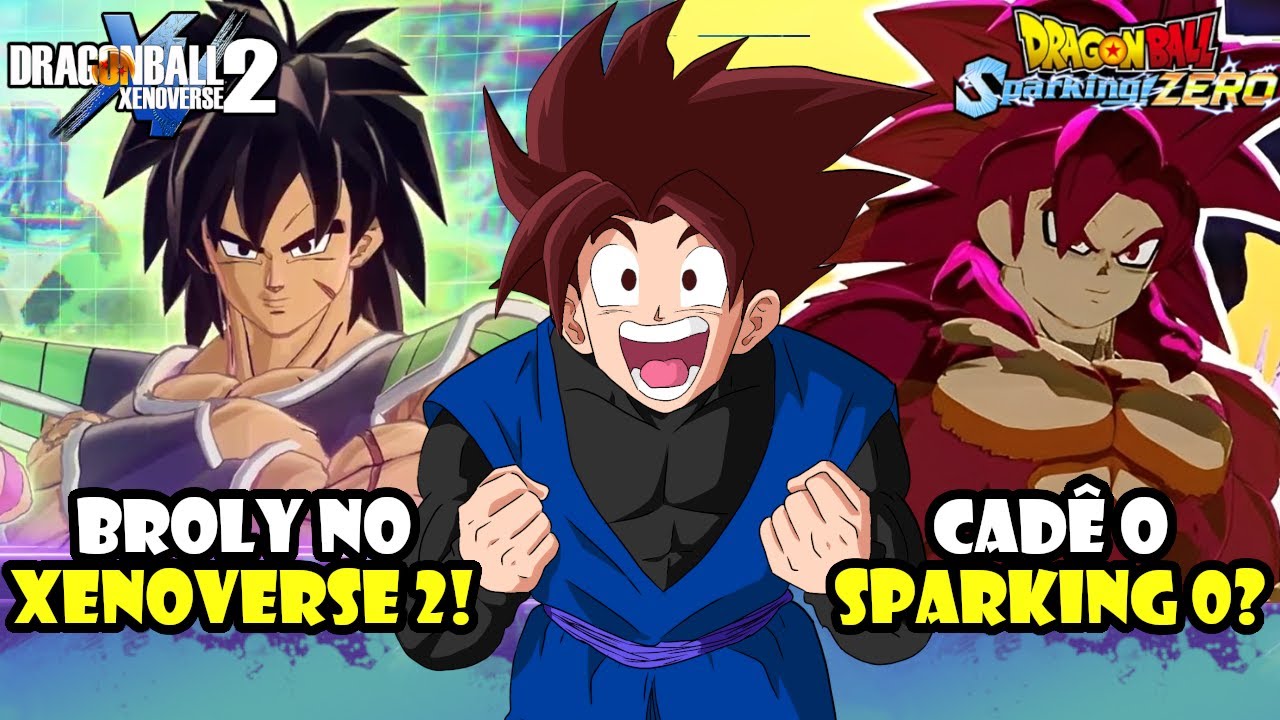 XENOVERSE PASSOU NA FRENTE DO SPARKING ZERO! BROLY DBS CONFIRMADO! (cadê a DLC Daima?💀)