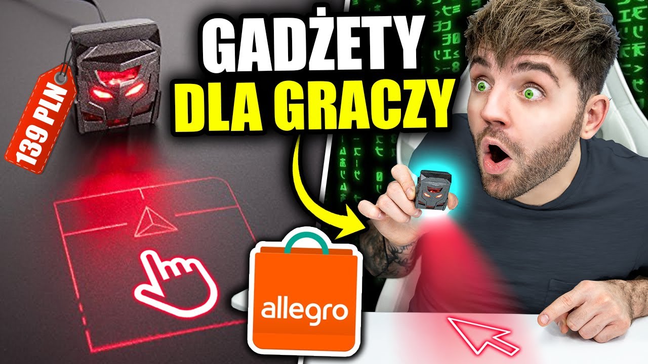 Niesamowite GADŻETY DLA GRACZY z Allegro!