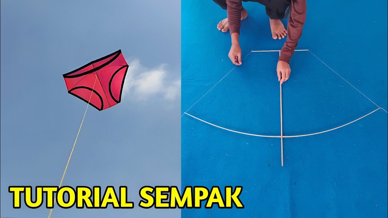 Cara Membuat Layangan Sempak