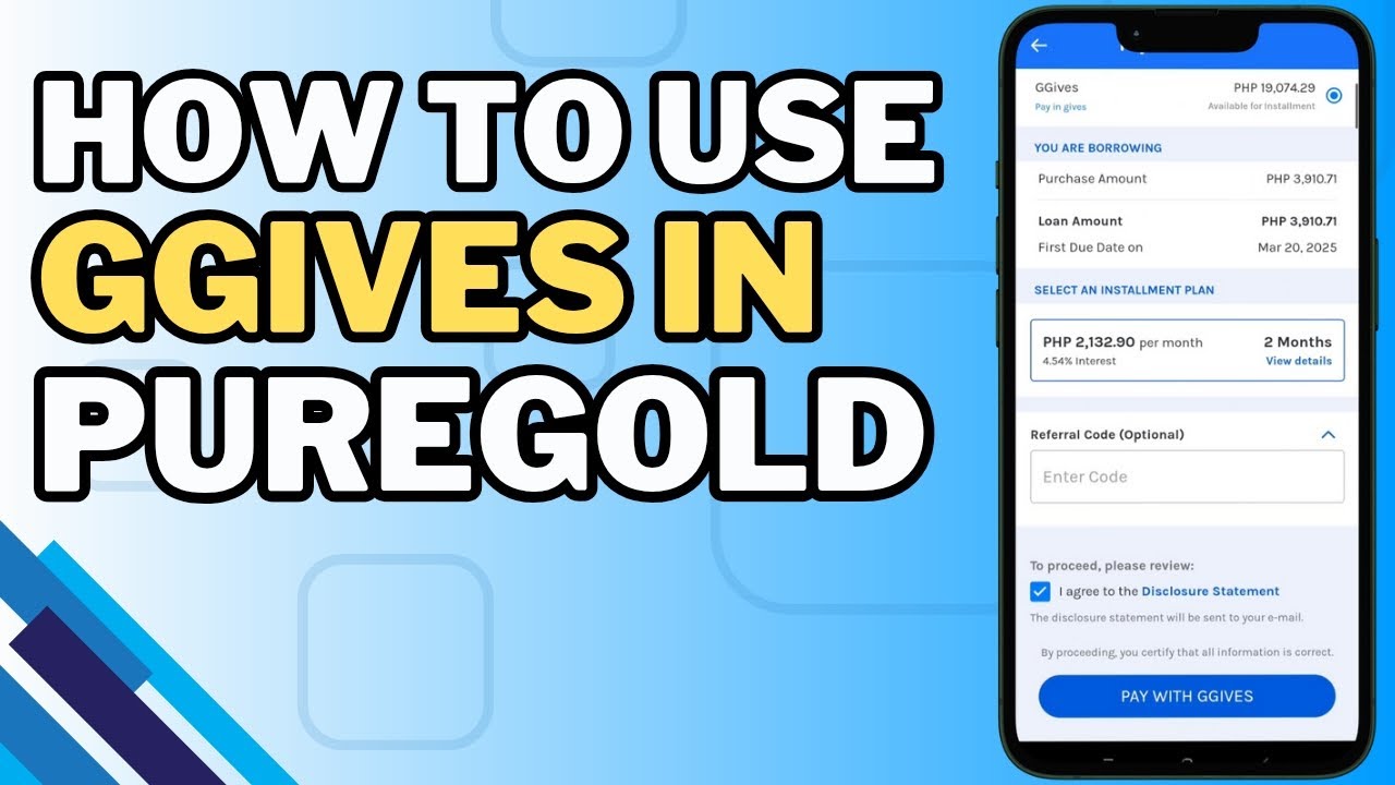 PAANO GAMITIN ANG GGIVES SA PAGBILI SA PUREGOLD?
