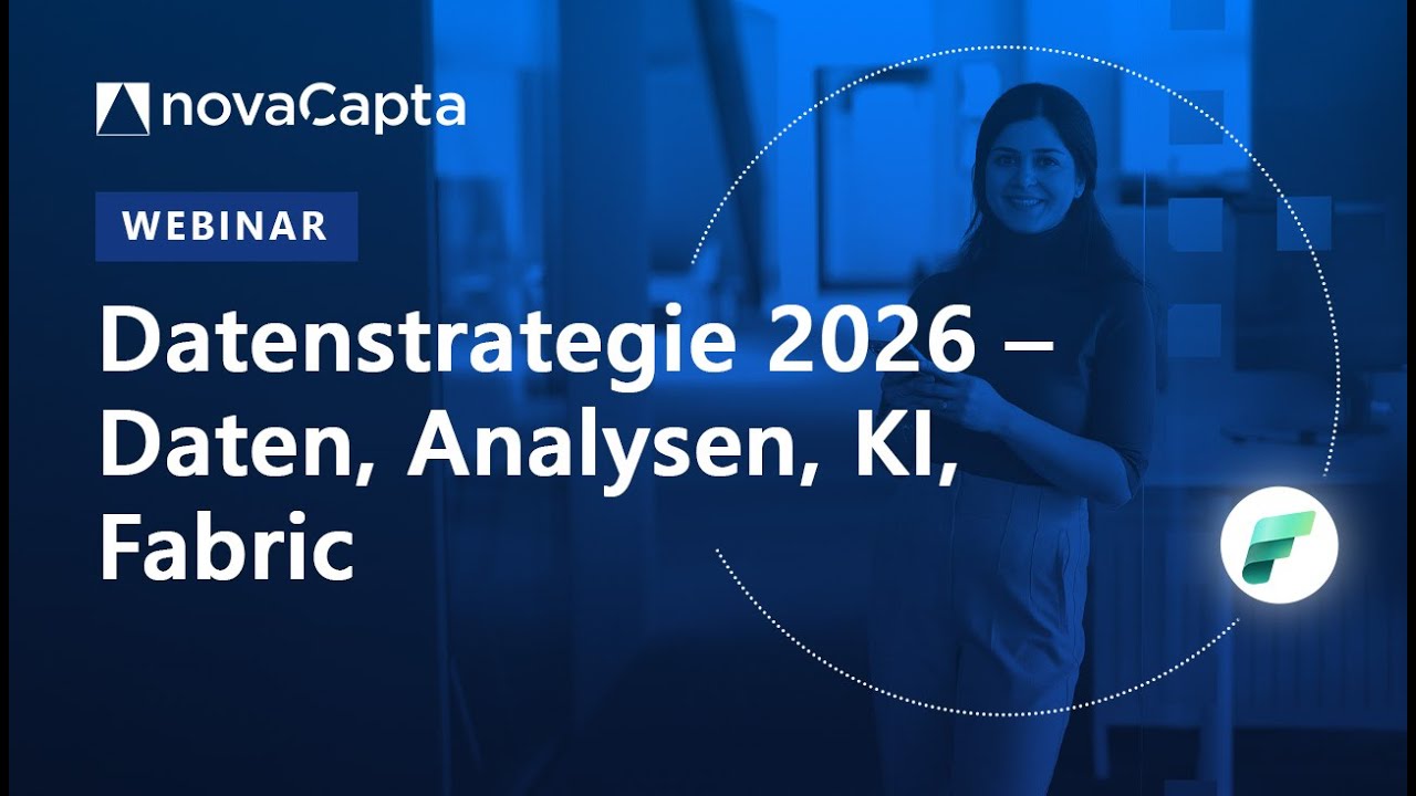 Webinar: Datenstrategie 2026 – Daten, Analysen, KI, Fabric