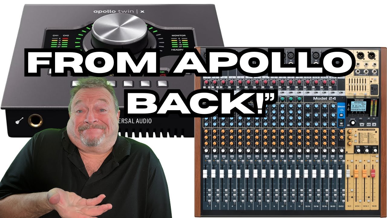 Apollo Twin X vs Tascam Model 24 – My Shocking Decision