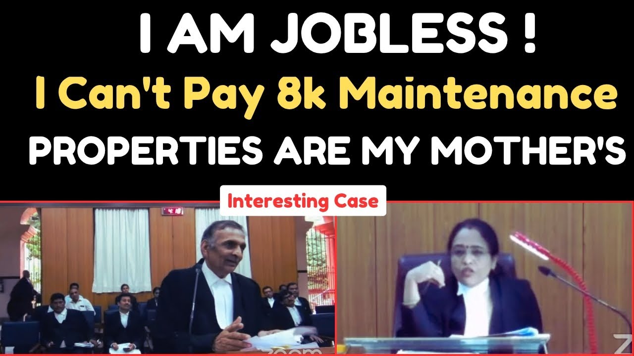 Is Granting Maintenance Depends On Assets and liabilities? | Watch Matrimonial Dispute | legalcourts