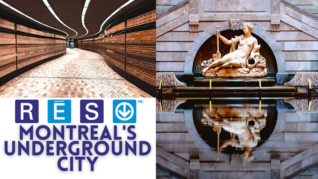 The World's Longest Underground Network (RÉSO Montréal)
