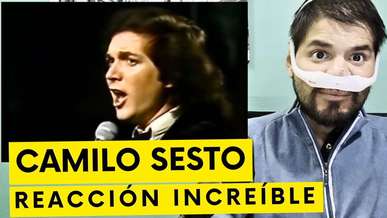 CAMILO SESTO SORPRENDE CANTANDO EN CANAL DE TV CHILENA - Reacción | Algo de mi | Asombroso