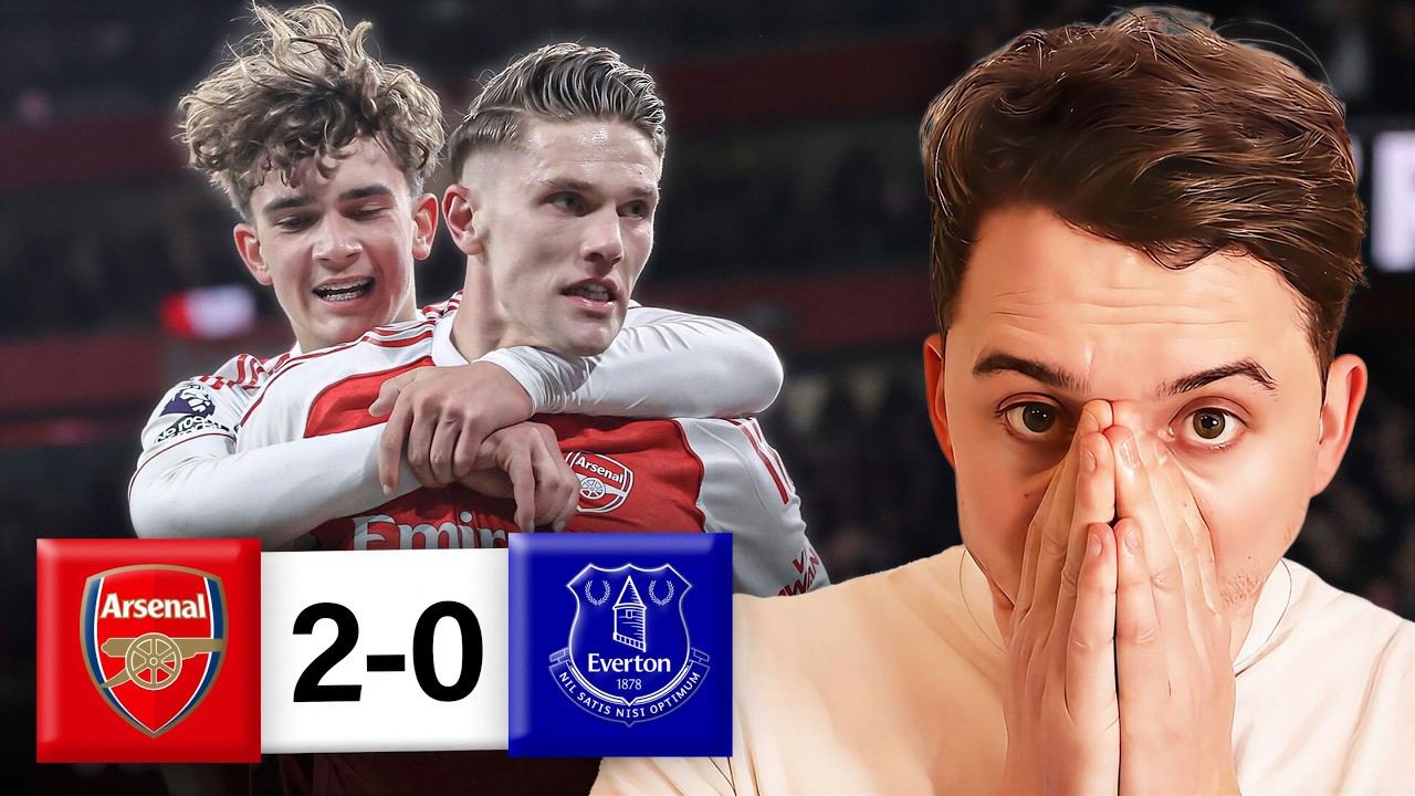 ARSENAL 9 POINTS CLEAR! Max Dowman IS GENERATIONAL! Arsenal 2-0 Everton