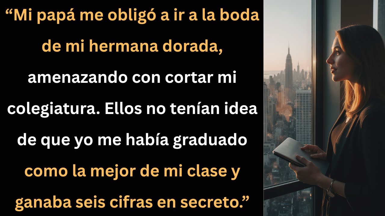 Mi papá me obligó a ir a la boda de mi hermana… pero nadie sabía mi secreto millonario