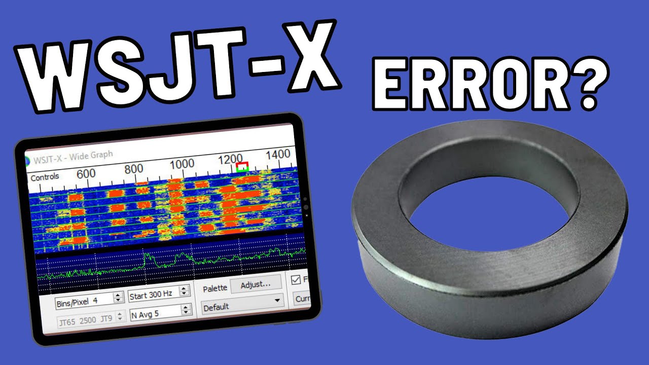 Fix Rig & Audio Errors | WSJT-X CAT Control