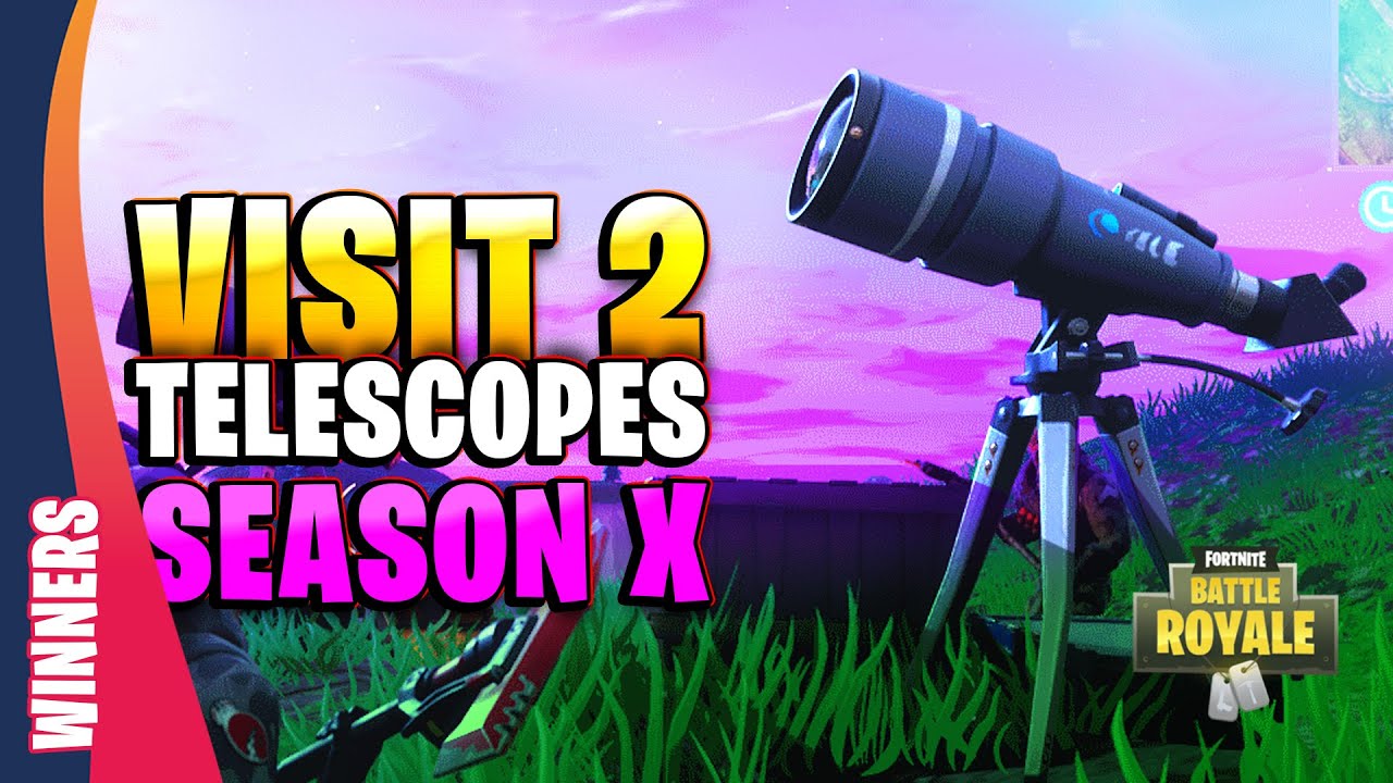 Fortnite Season 10 | Dance at TELESCOPE Locations in one match (Week 8 Challenge Guide)