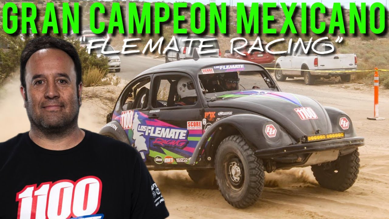 Oliver Flemate El Campeon Mexicano que esta Dominando SCORE y la BAJA 1000 por completo