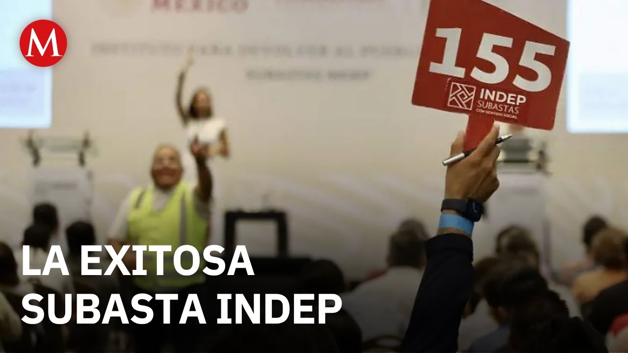 ¿Un carro en más de 300 mil pesos? El total de artículos vendidos en la subasta Indep