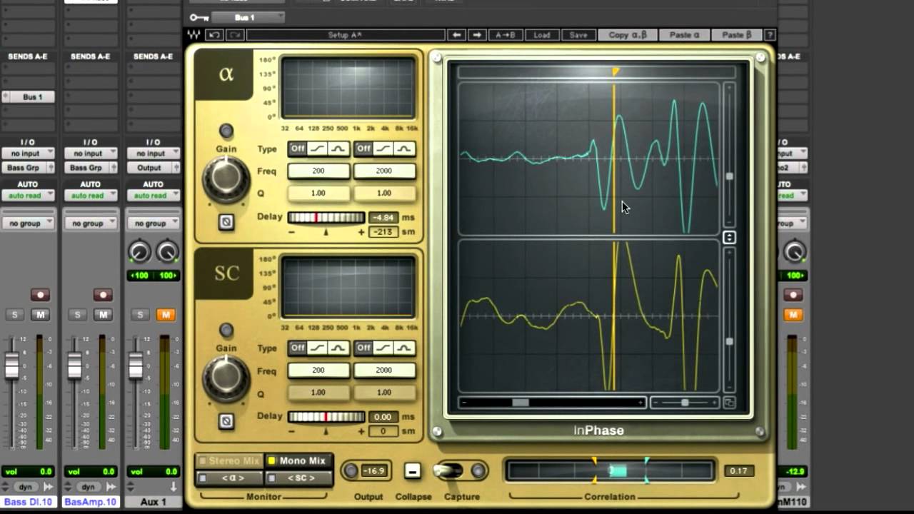 Aligning Two Mono Tracks with the InPhase Plugin