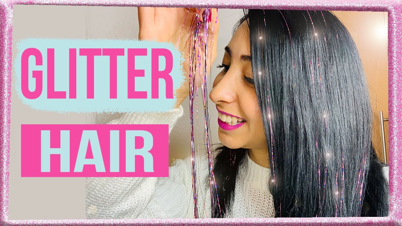 Glitter hair extensions/ ¿dónde comprar? ¿costo?!/ extensiones de glitter/ twinkle extensions