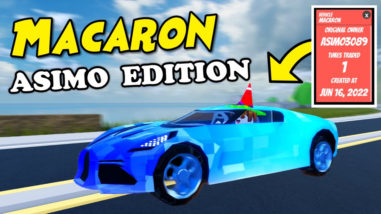 Jailbreak MACARON ASIMO Edition.. (Roblox Jailbreak)