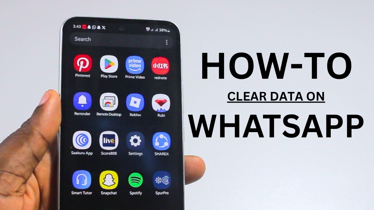 How to Clear WhatsApp Data on Android Phone
