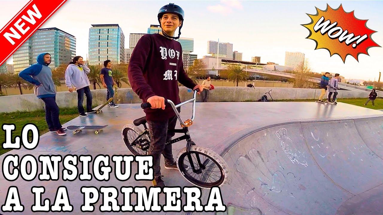 MI HERMANO SE TIRA DE RAMPA POR PRIMERA VEZ