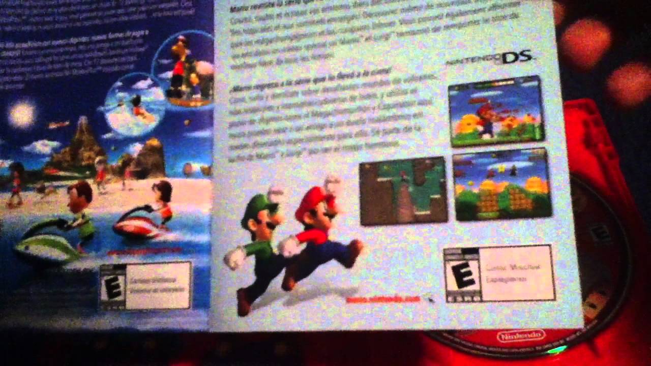 New Super Mario Bros. Wii Unboxing