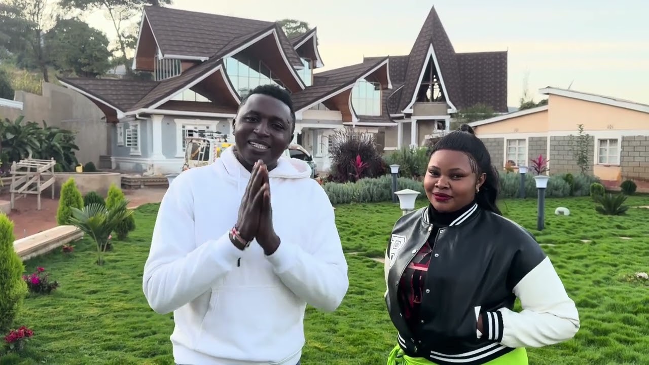 Mungu mbele leo tumetembea runda ukambani na mke wangu