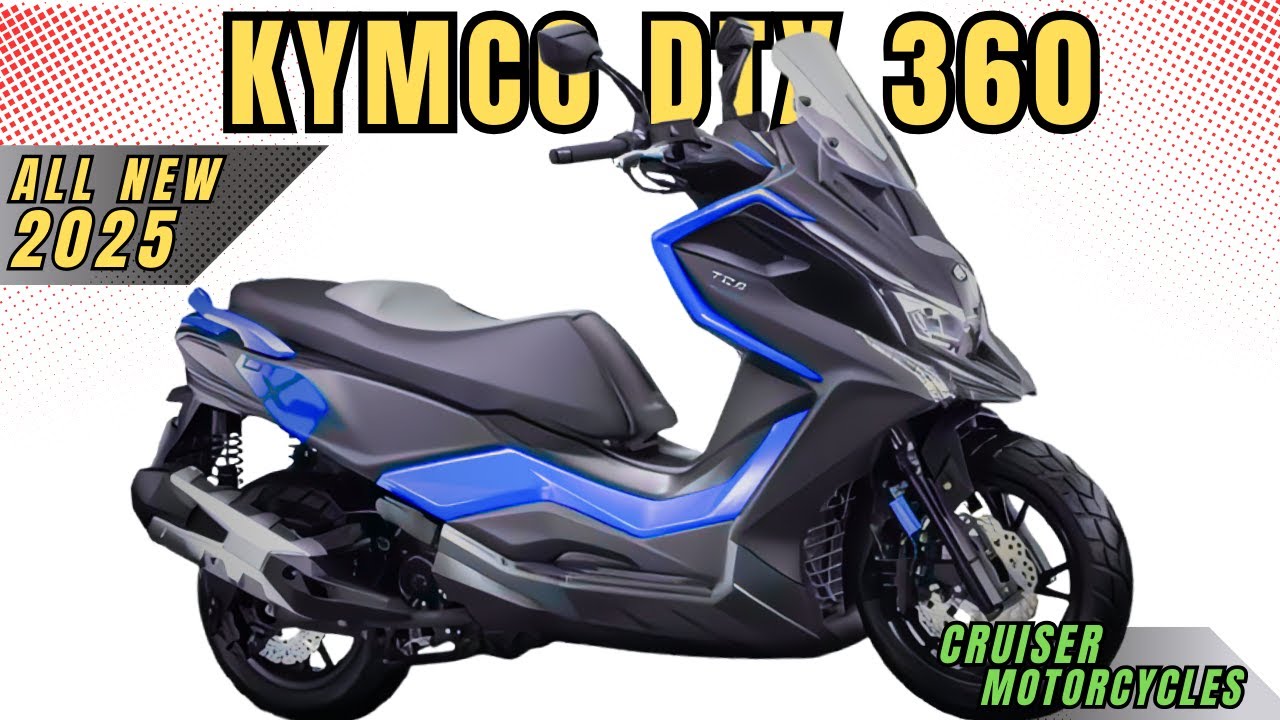 2025 Kymco DTX 360: The Best Adventure Scooter With its Blend of Style, Comfort & performance