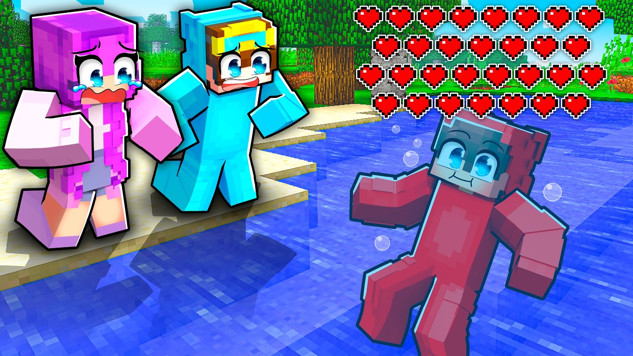 Minecraft but I have 1,000,000 HEARTS!