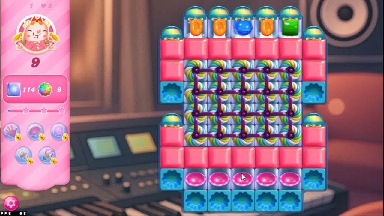 Пользовательский уровень 353 в Candy Crush Saga