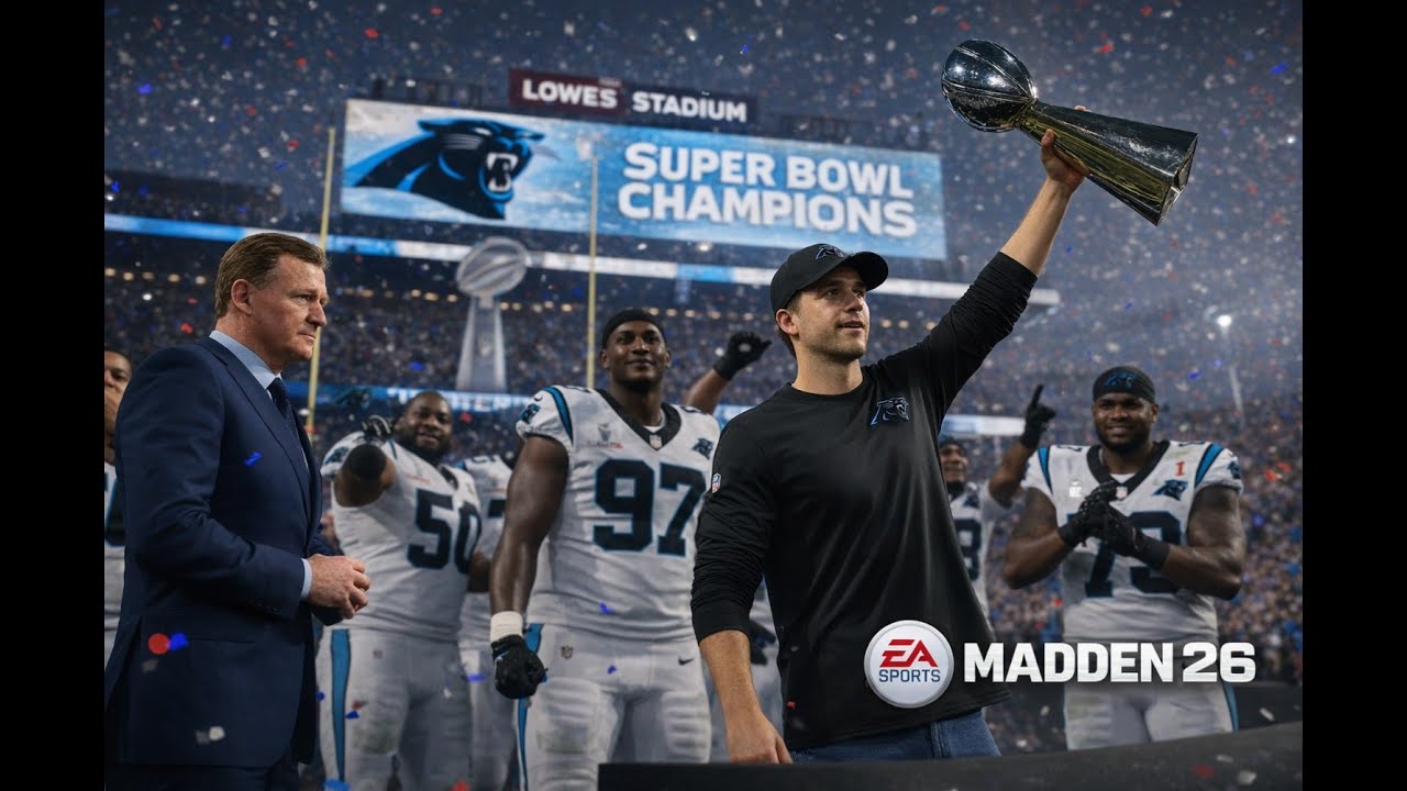 Супербоул LX: «Каролина Пантерз» против «Балтимор Рэйвенс» (Madden NFL 26)