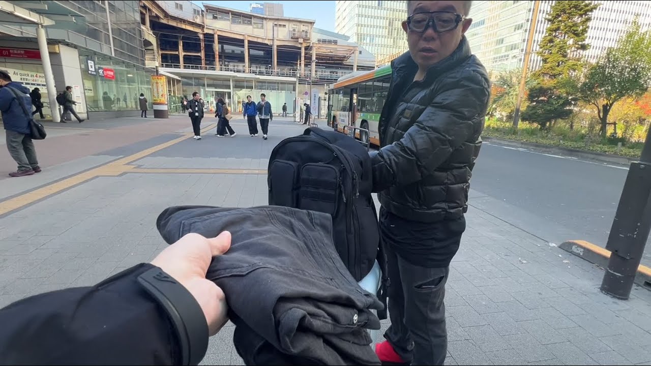 【わらしべ断捨離】H＆Мのパンツ２着をわらしべ長者で断捨離してきた(※動画内でGUとかユニクロとか言ってたけど、正しくはH＆Mのパンツです)