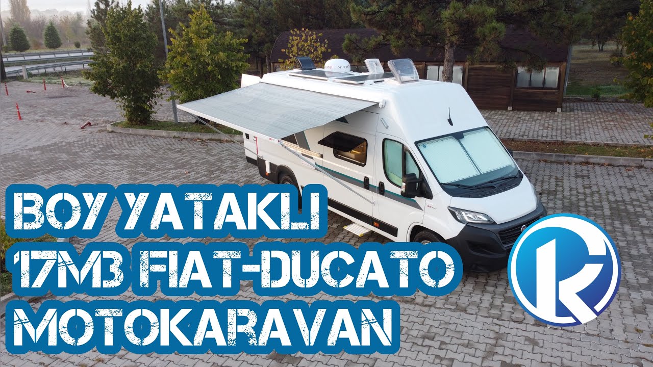 BOYUNA YATAKLI MOTOKARAVAN-RİVA KARAVAN(Ducato 17m3-2021)