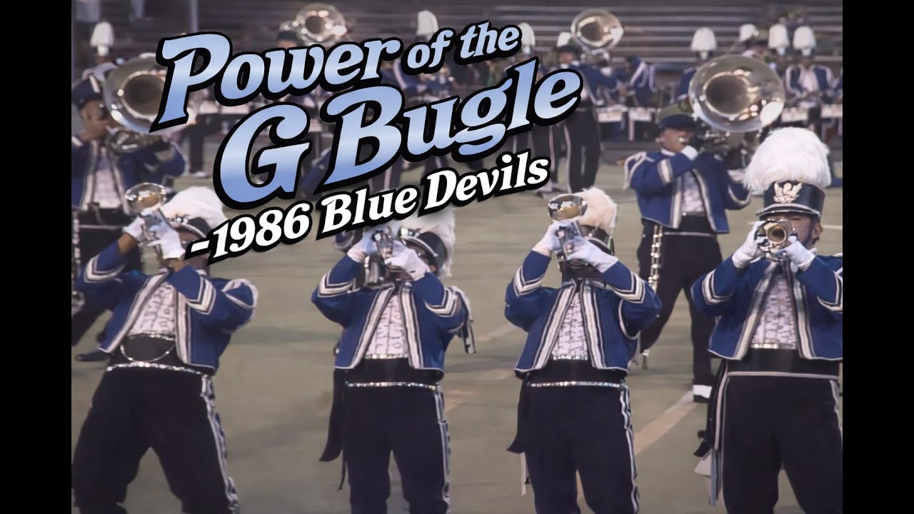 Power of the G Bugle-1986 Blue Devils DCI Champion
