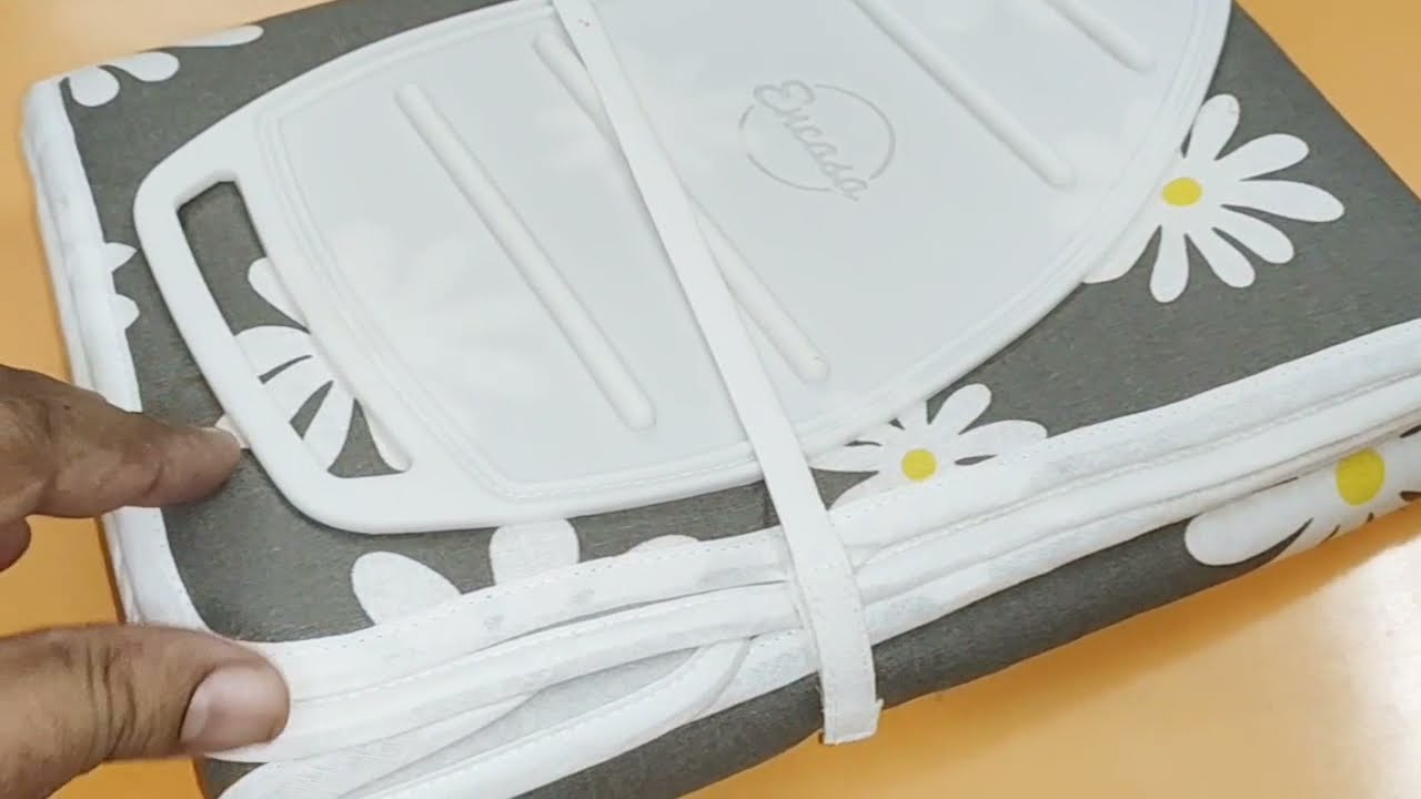 Encasa Homes Ironing Mat (120 x 70cm) with Silicone Iron Rest Protector : Unboxing and Quick Review