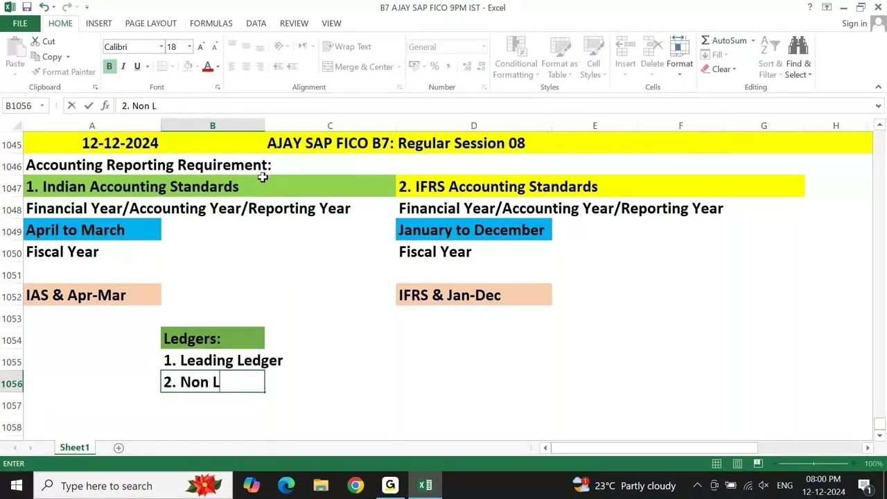 BATCH 07 SAP S4 HANA FICO Regular Session 08