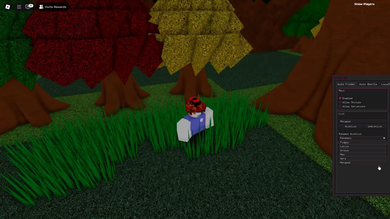 Pokemon Bronze Forever - Y Hub V3 | Auto Finder & Auto Fish | Roblox Script