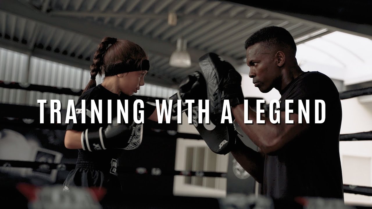 The first training with K1 world champion  Remy Bonjasky
