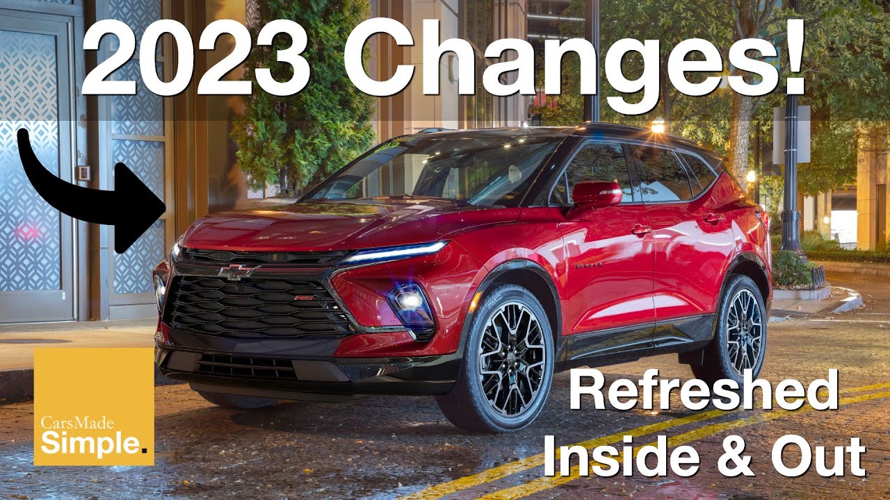 2023 Chevy Blazer Full Change List | New Exterior Look