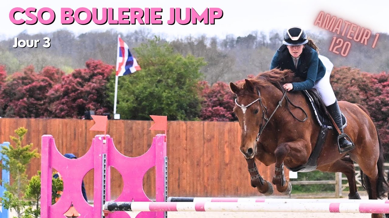 Première 120cm et Cabras montre son talent chez Swan - CSO Boulerie Jump (3/3)