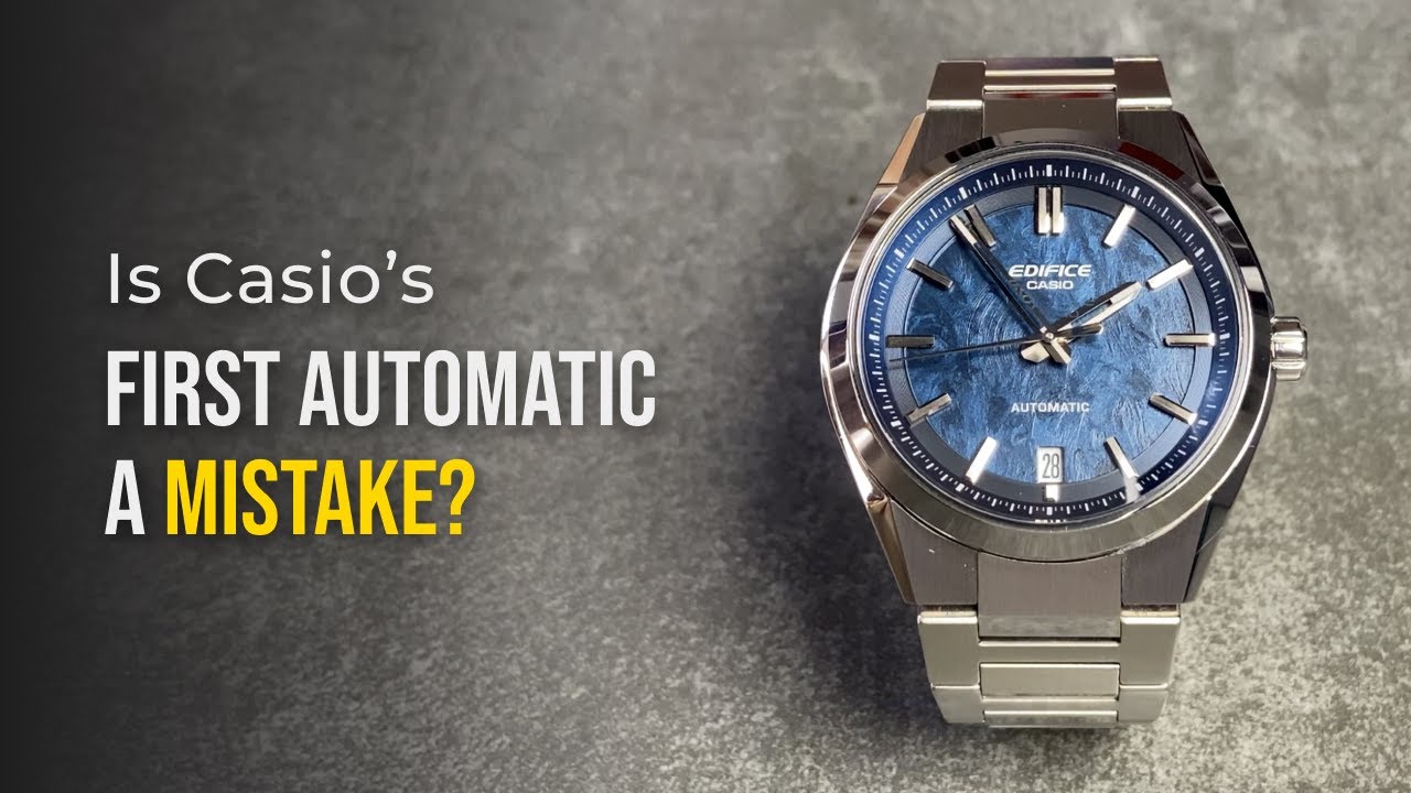 Casio Edifice Automatic Review | Everything You Need to Know | Edifice EFK 100D