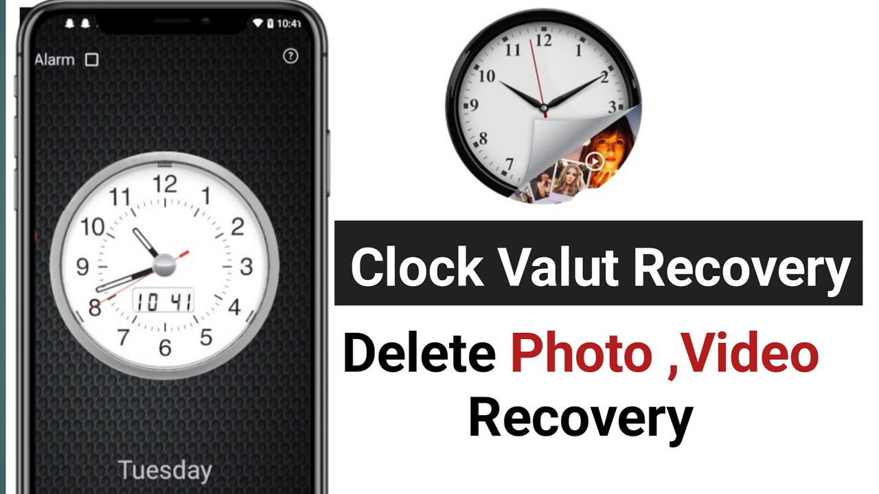 clock vault app deleted photo recovery । clock vault app se delete photo wapas kaise laye