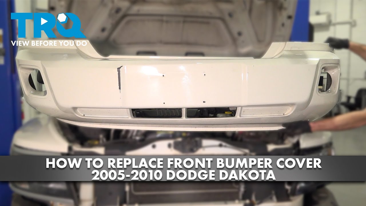 Как заменить накладку бампера на Dodge Dakota 2005-2010