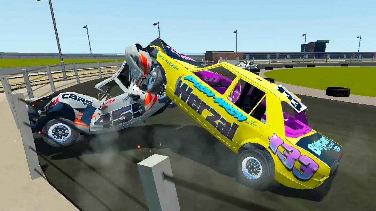 Yarmouth Granada Crash Compilation [] BeamNG Drive Banger Racing